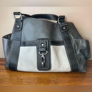 Croft&Barrow Multi-tone Grey and Black Purse
